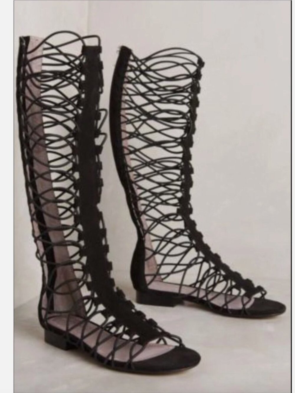 New pilcro and the letterpress Alisha Gladiator Sandal Size 5 Anthropologie